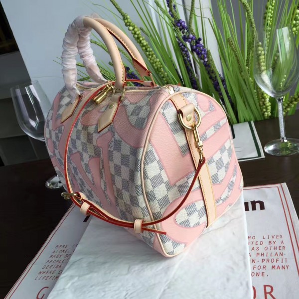 L0vis Vvtt0n Damier Azur Speedy 30cm bag N41053