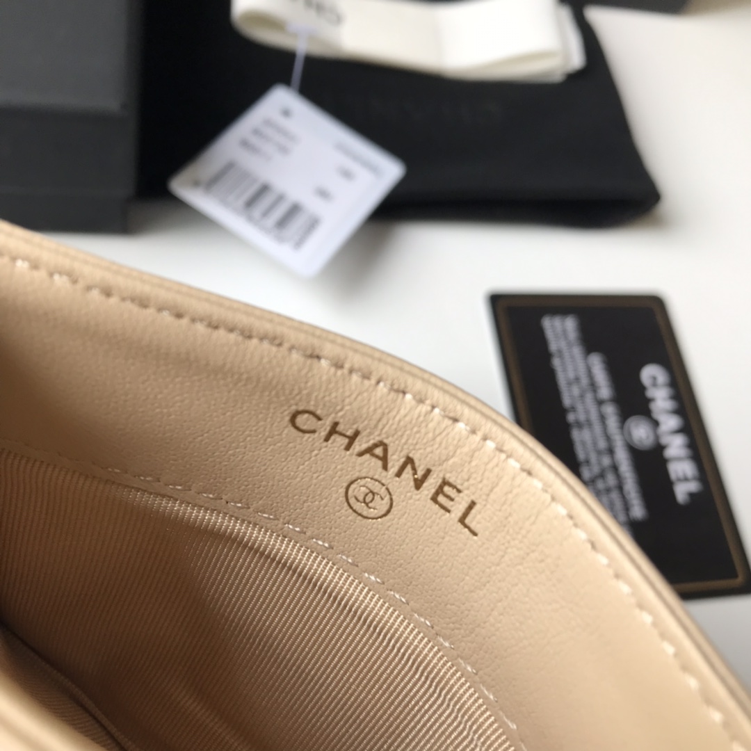 Ch**el Wallet Lambskin
