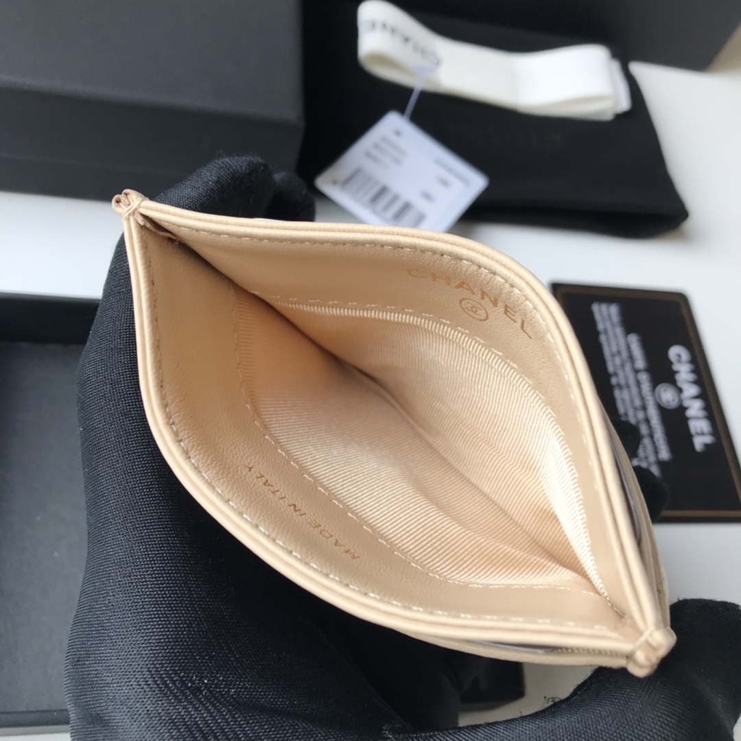 Ch**el Wallet Lambskin