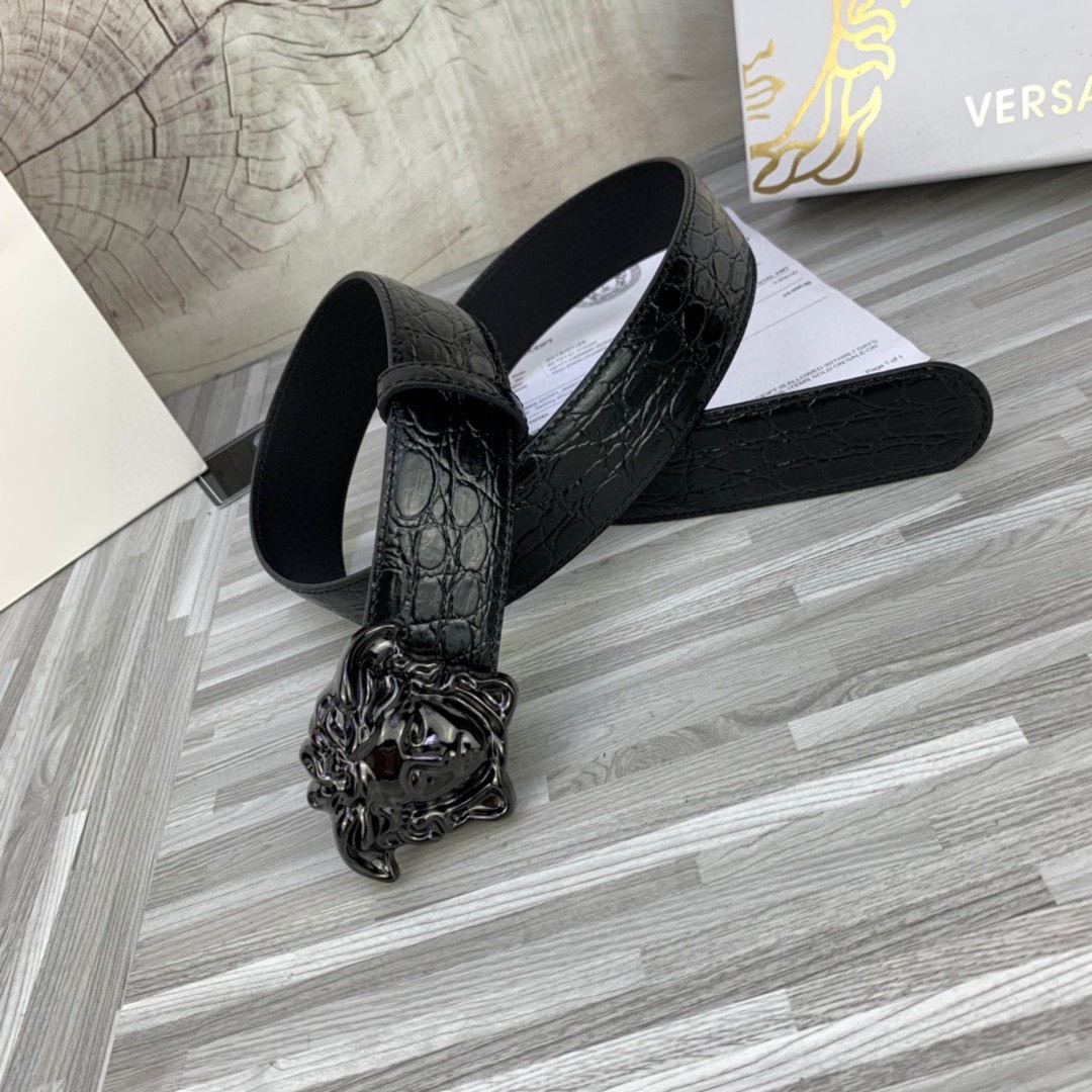 Bagsaaa Versace Black Croc