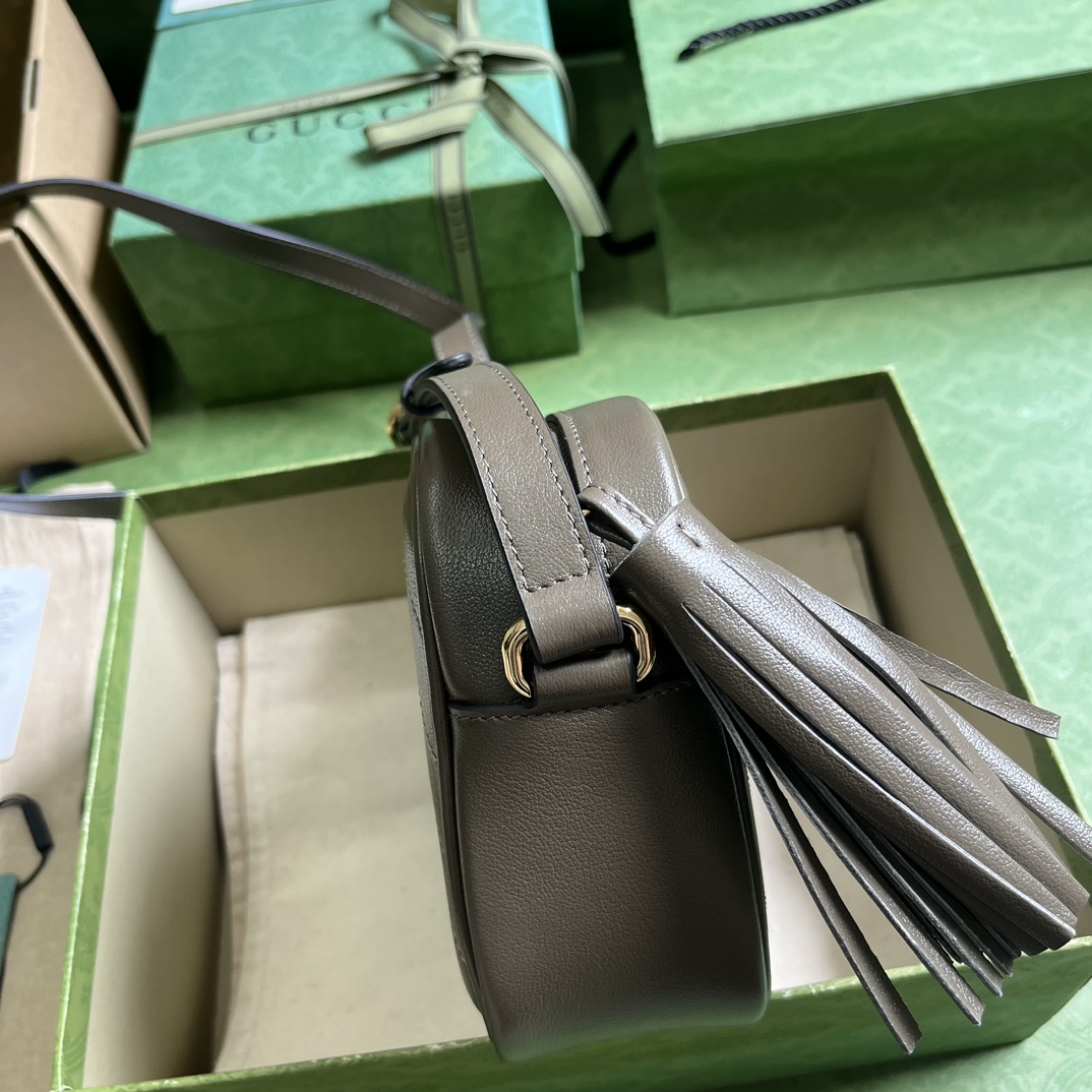 Bagsaaa Gvc*1 Blondie Small Shoulder Bag 742360 Dark Gray - 21*15.5*5cm