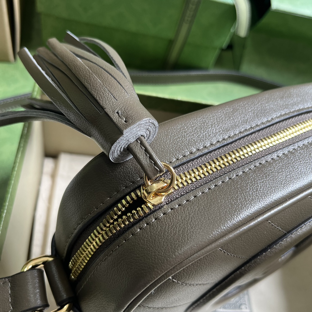 Bagsaaa Gvc*1 Blondie Small Shoulder Bag 742360 Dark Gray - 21*15.5*5cm