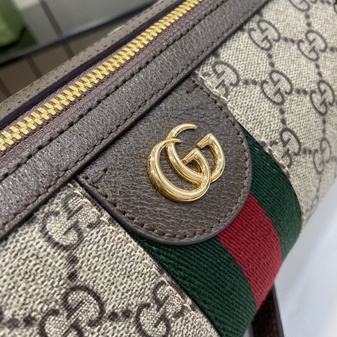Bagsaaa Gvc*1 Ophidia small shoulder bag 795194 beige & ebony - 24x12x12cm