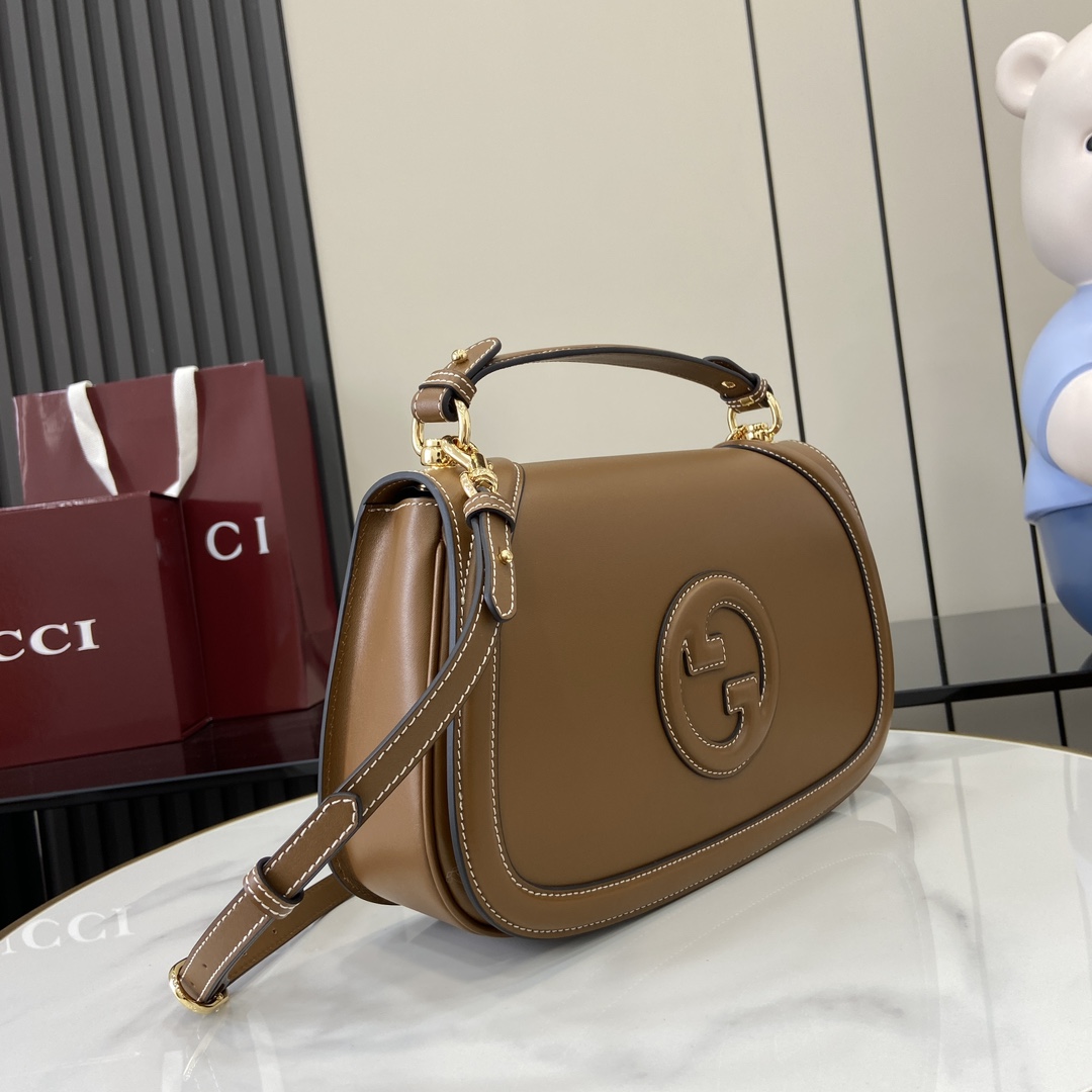 Bagsaaa Gvc*1 Blondie medium top handle bag 815716 brown - 32 x 17 x 10cm