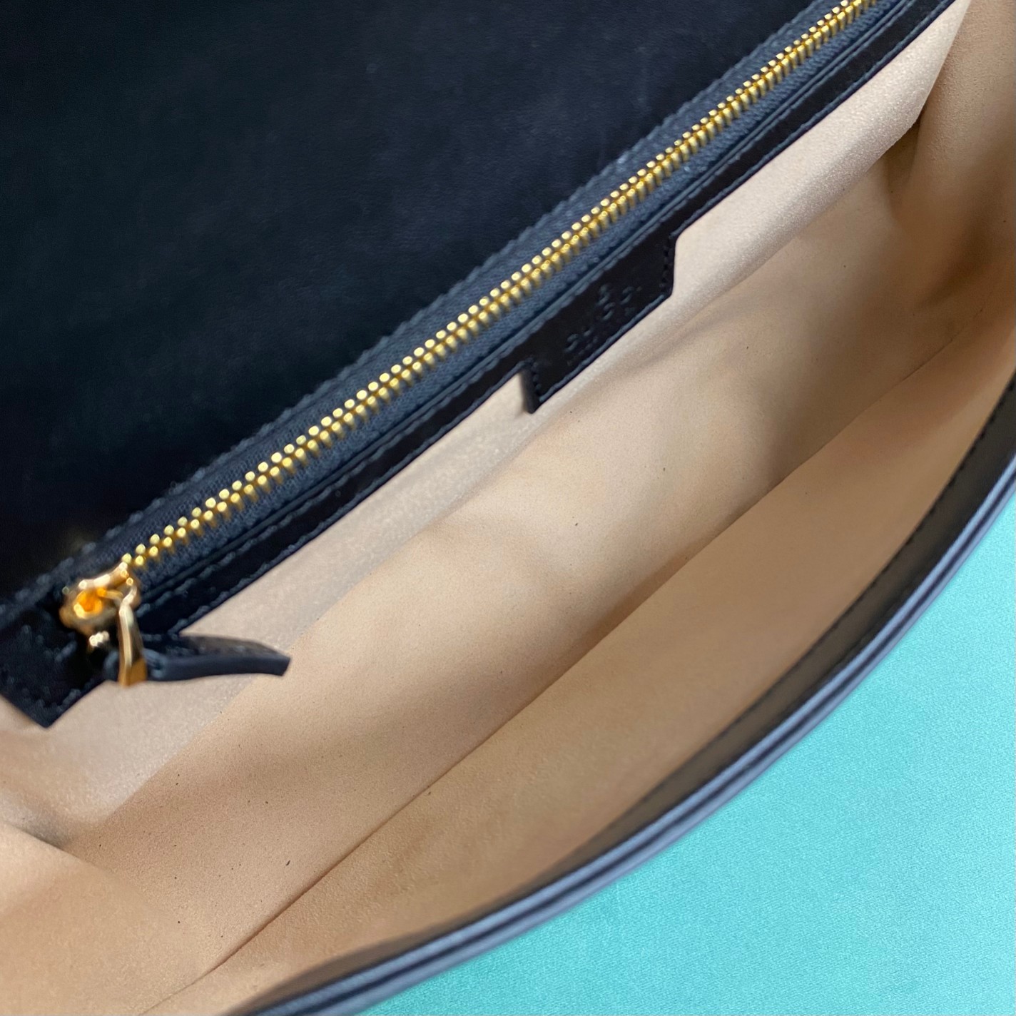 Bagsaaa Gvc*1 Blondie medium top handle bag 815716 black & beige - 32 x 17 x 10cm